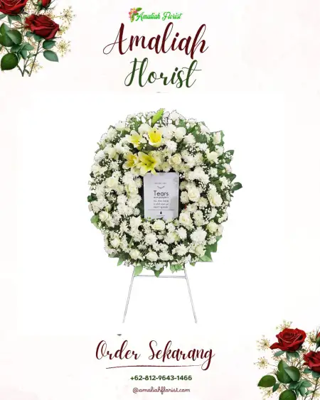 Krans Bunga Duka Sidomekar